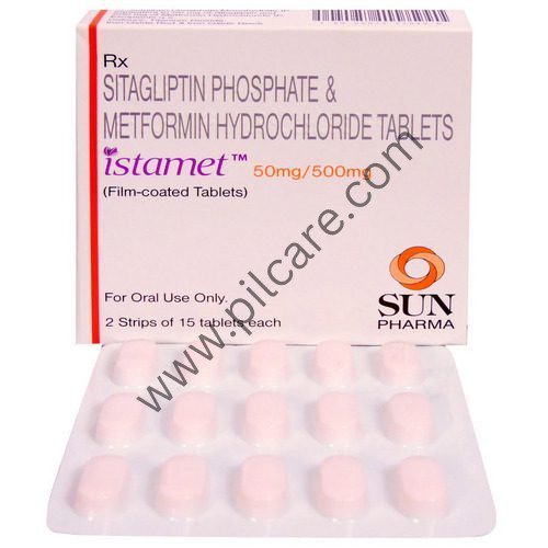 Istamet 50mg 500mg Tablet