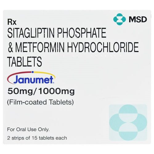 Janumet 50mg/1000mg Tablet