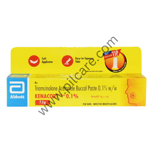 Kenacort New 0.1% Buccal Paste