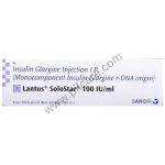 Lantus Solostar 100IU/ml Solution for Injection
