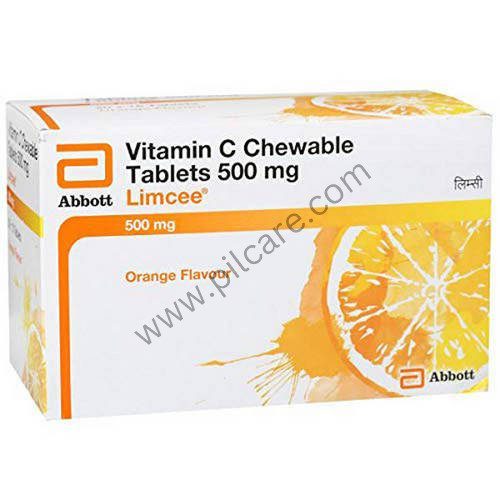 Limcee Vitamin C Chewable Tablet Orange Flavour