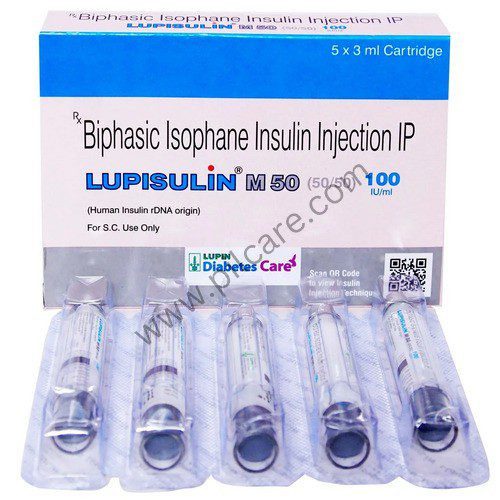 Lupisulin M 50 Injection 100IU/ml