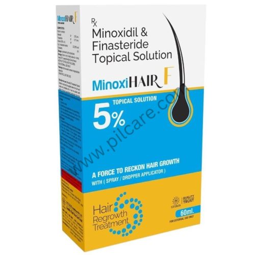 MINOXIHAIR F 5% Minoxidil & Finasteride Topical Solution