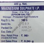 Magnesium Sulphate IP