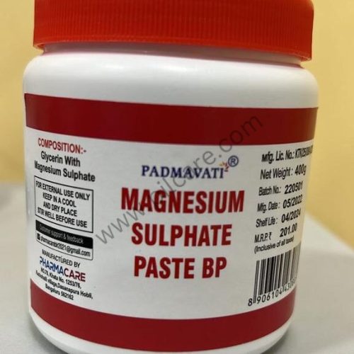Magnesium Sulphate Paste BP Medicine Exporter in India