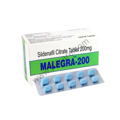 Malegra 200 Tablet exporter in India