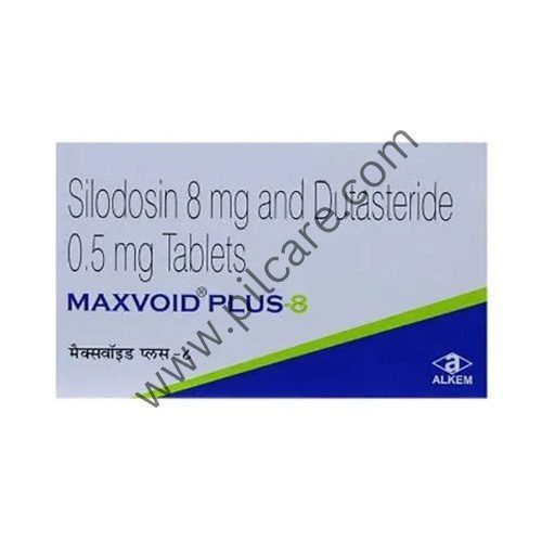 Maxvoid Plus 8 Tablet Exporter in India