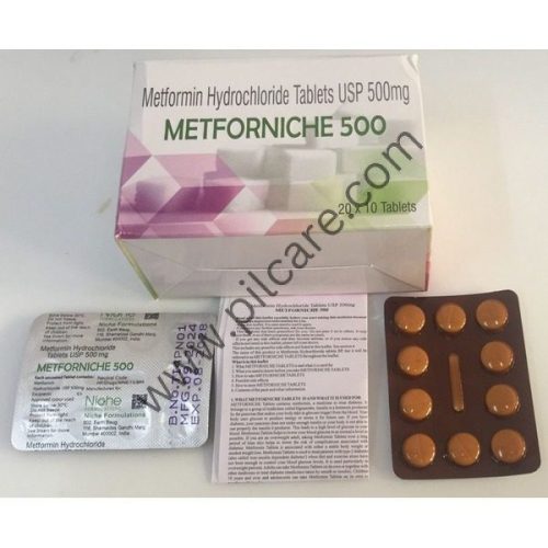 BP USP Metforniche 500mg Tablets