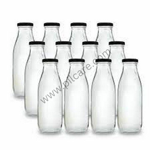 Milky Bottle With Cap