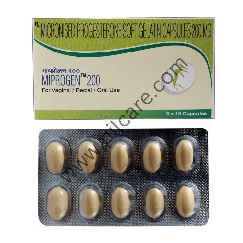Miprogen 200 Soft Gelatin Capsule