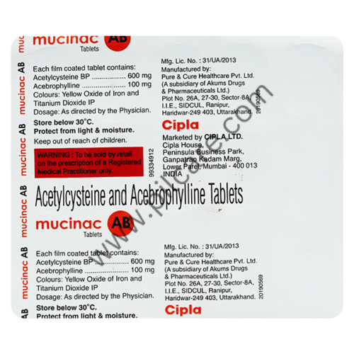 Mucinac Ab Tablet