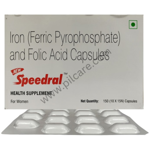 New Speedral Capsule with Iron, Folic Acid & Glycine