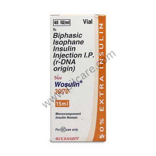 New Wosulin 30/70 Injection