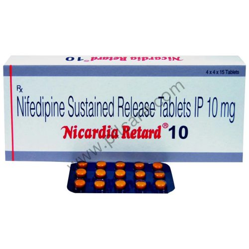 Nicardia Retard 10 Tablet SR