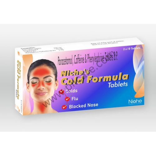 BP USP Niche's Cold Formula Tablets