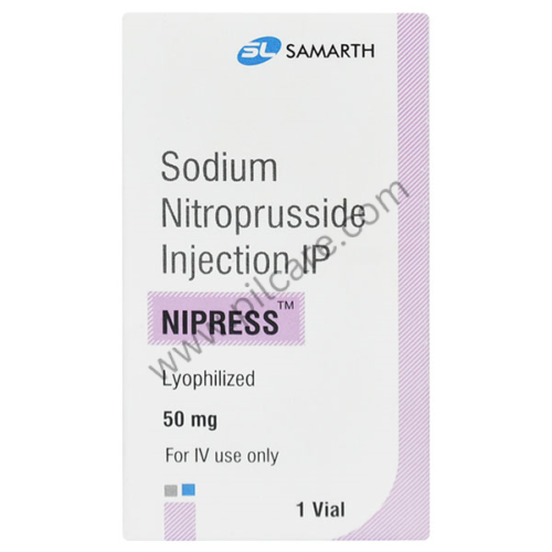 Nipress 50mg Injection Medicine Exporter in India