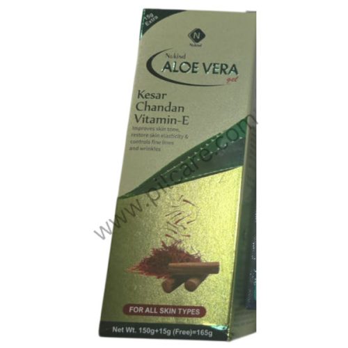 Nukind Aloe Vera Gel with Kesar Chandan Vitamin-E