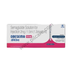 Obesema 0.5mg Injection (1 Multi-dose Disposable Pen, 4 Needles, 4 Alcohol Swabs)
