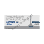 Obesema 1mg Injection (1 Multi-dose Disposable Pen, 4 Needles, 4 Alcohol Swabs)