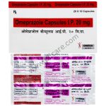 Omega Omeprazole Capsule IP 20mg
