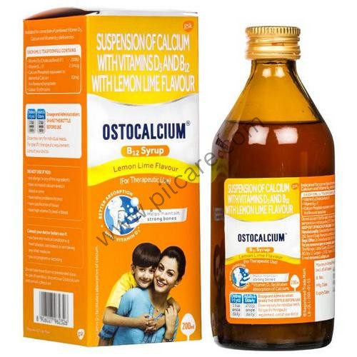 Ostocalcium B12 Lemon Syrup