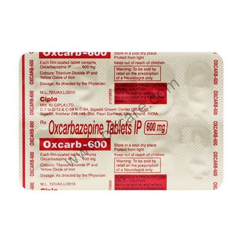 Oxcarb 600 Tablet