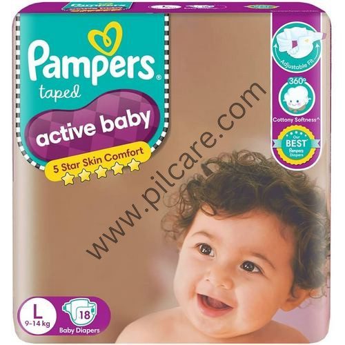 Pampers Active Baby Diaper Large