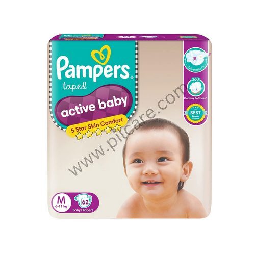Pampers Active Baby Diaper Medium