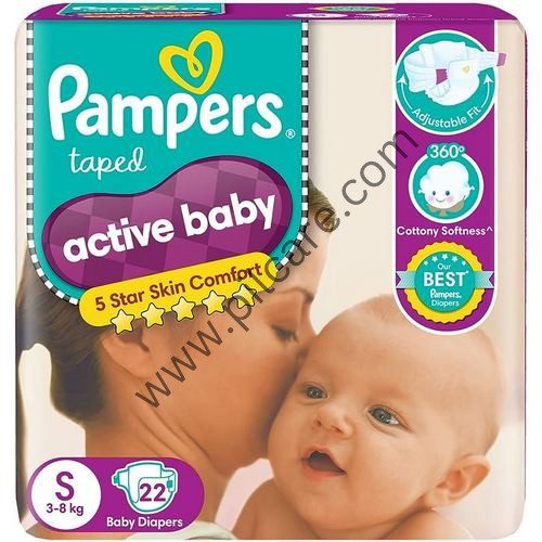 Pampers Active Baby Diaper Small