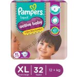 Pampers Active Baby Diaper XL