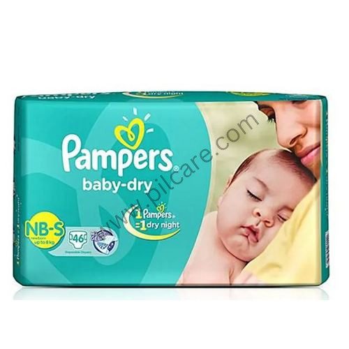 Pampers Baby-Dry Disposable Diaper NB-S