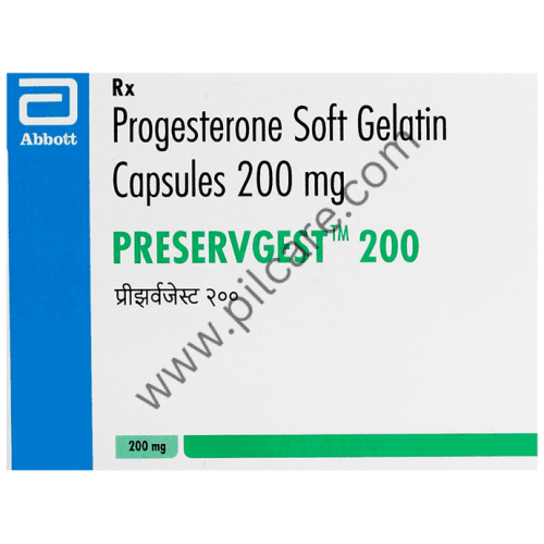 Preservgest 200 Soft Gelatin Capsule