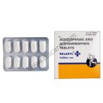 Relaxyl Plus 100mg/325mg Tablet