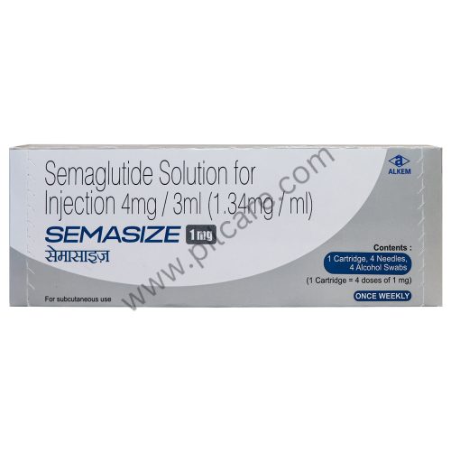 Semasize 1mg Solution for Injection (1 Cartridge, 4 Needle, 4 Alcohol Swab)