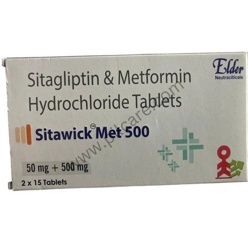 Sitawick Met 50mg/500mg Tablet