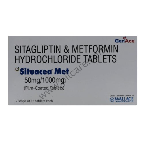 Situacea Met 50mg/1000mg Tablet