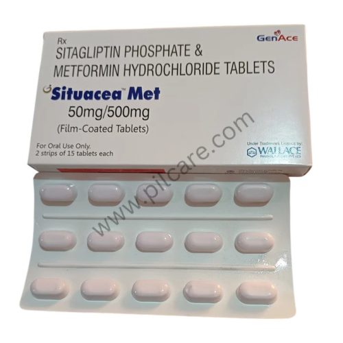 Situacea Met 50mg/500mg Tablet