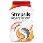 Strepsils Medicated Throat Lozenges Ginger & Lemon