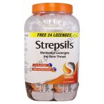 Strepsils Medicated Throat Lozenges Orange