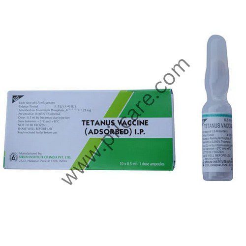 Tetanus Vaccine Adsorbed 0.5ml