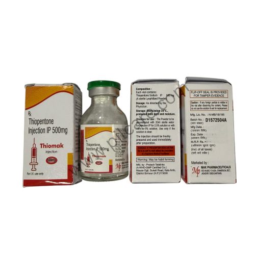 Thiomak Thiopentone Sodium 500mg Injection