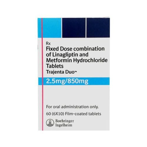 Trajenta Duo 2.5mg/850mg Tablet