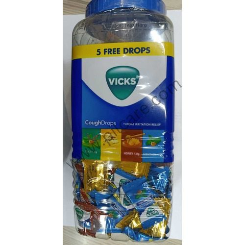 Vicks Cough Drops for Throat Irritation Relief | Flavour Lozenges
