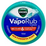 Vicks Vaporub Classic Balm with Menthol, Camphor & Eucalyptus Oil | Relieves 6 Symptoms of Cough & Cold