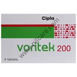 Voritek 200 Tablet at best price in Mumbai