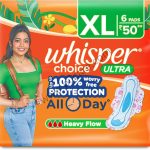 Whisper Choice Ultra Sanitary Pads XL