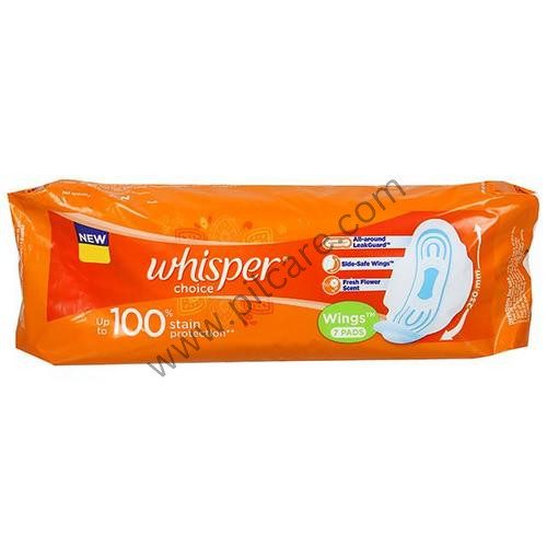 Whisper Choice Wings Sanitary Pads Regular
