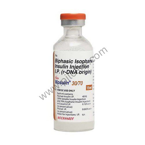 Wosulin 30/70 40IU/ml Injection