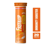 Fast&Up Charge with Natural Vitamin C from Amla & Zinc Flavour Effervescent Tablet Orange